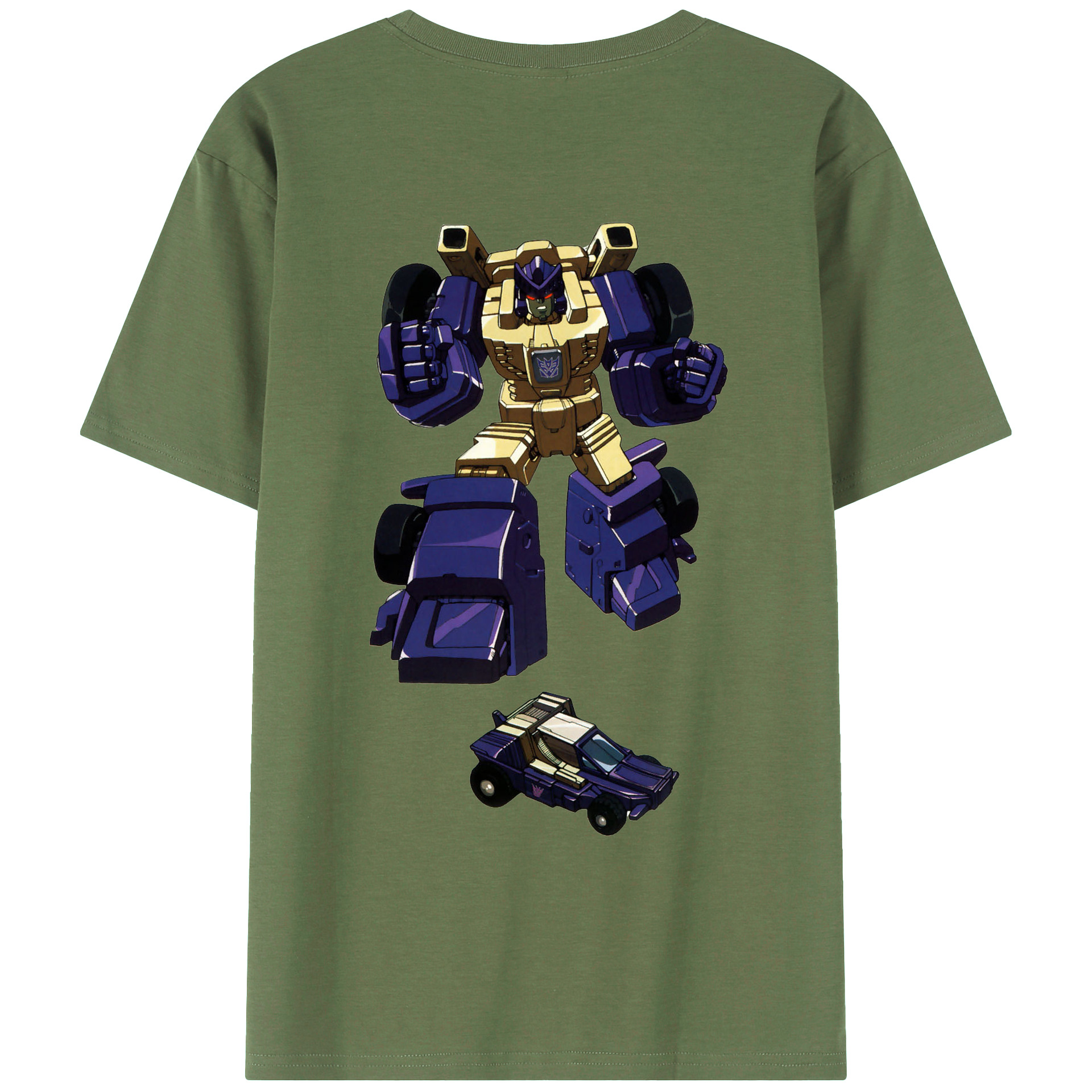 （画像用）  綿100％ メンズ半袖Tシャツ（バックプリント） 通気性